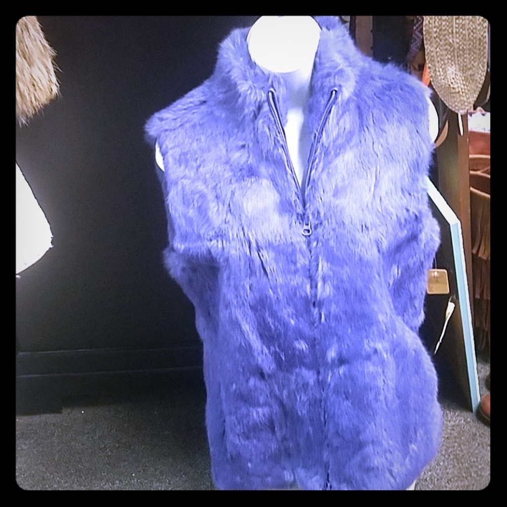 Express Rabbit Fur Vest